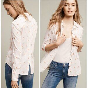 Anthropologie Maeve Miette Teepee Button Down Shirt